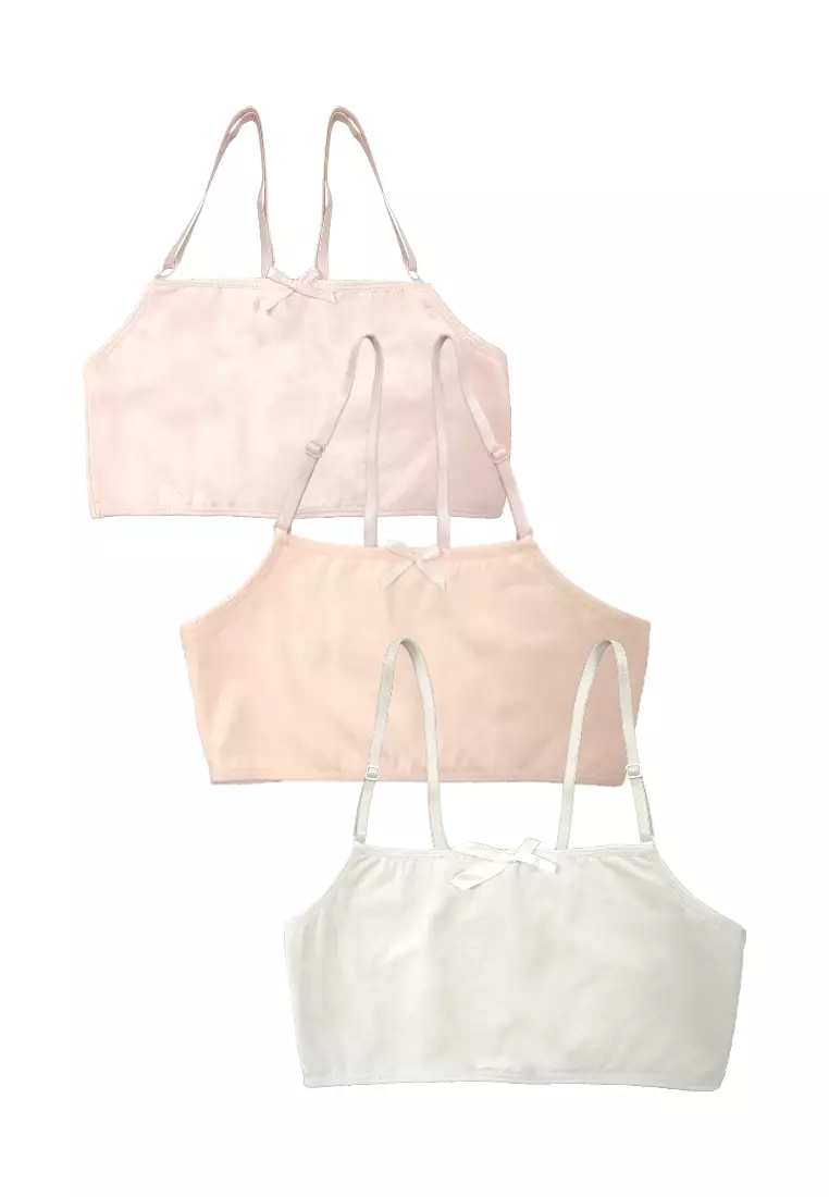 Sakura Blooms 3-in-1 Baby Bra Underwear for Girls