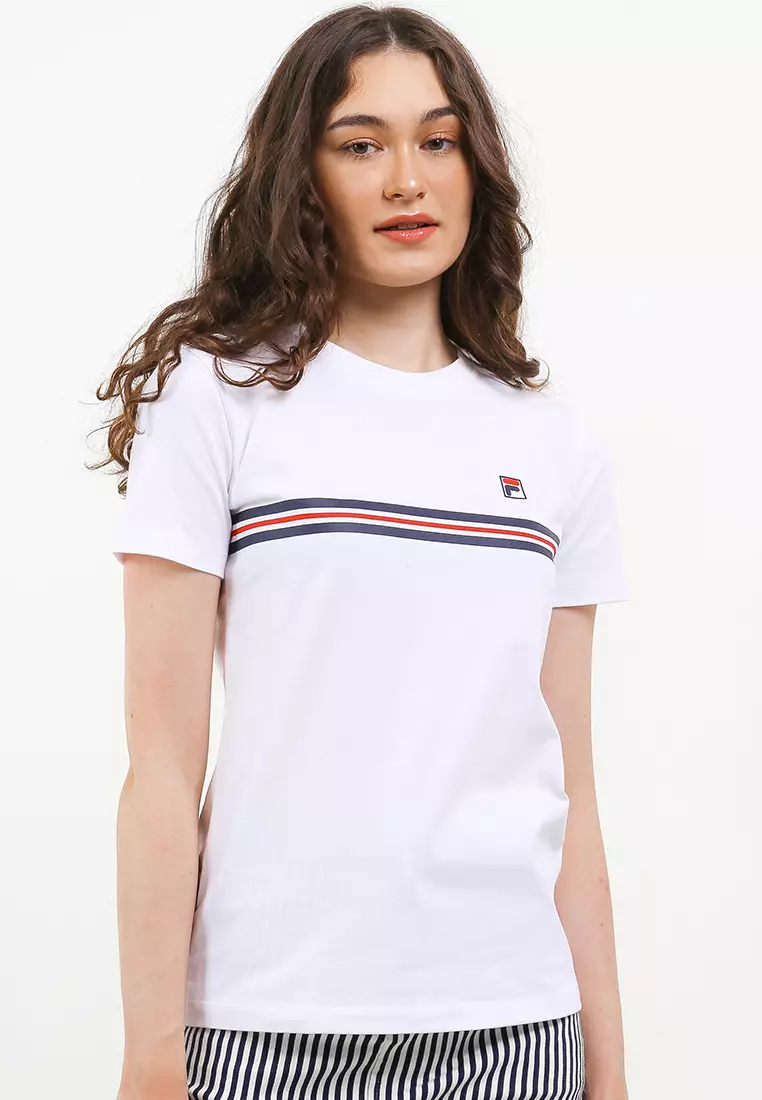 Fila t sales shirt womens silver