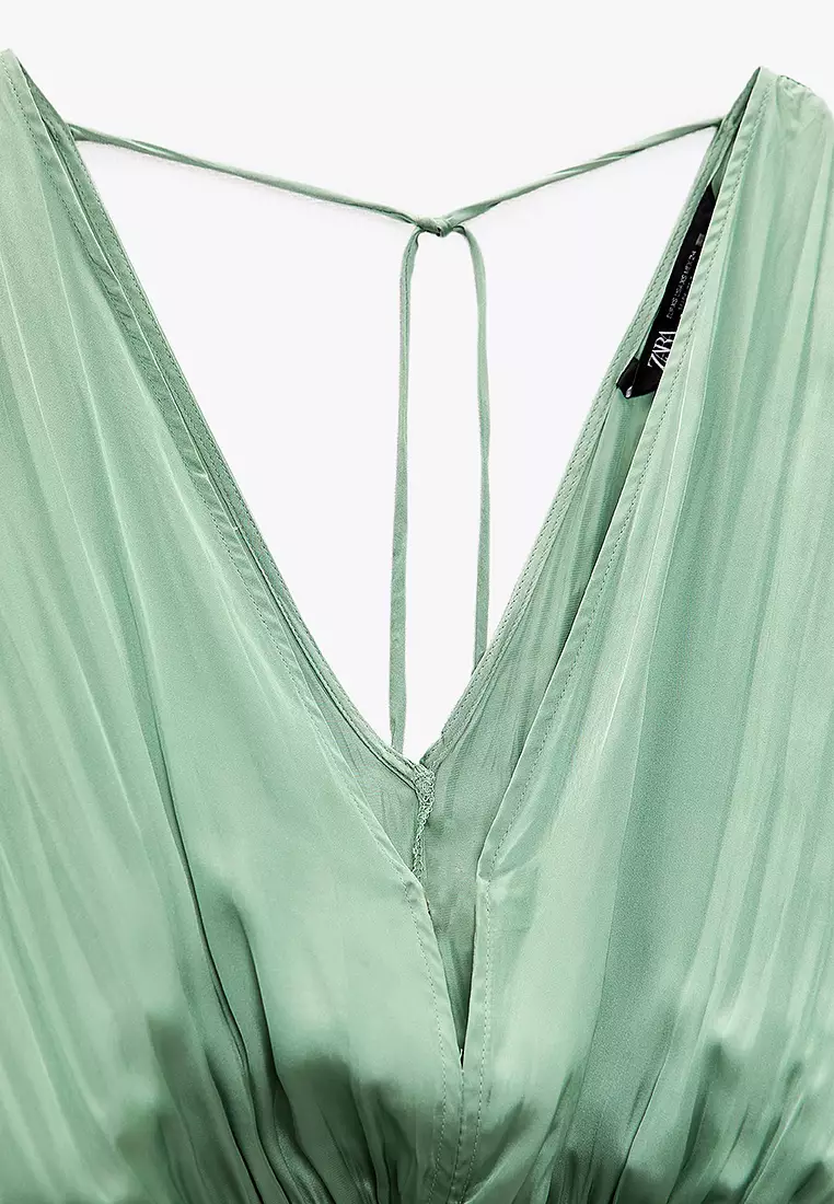 Pleated Jumpsuit