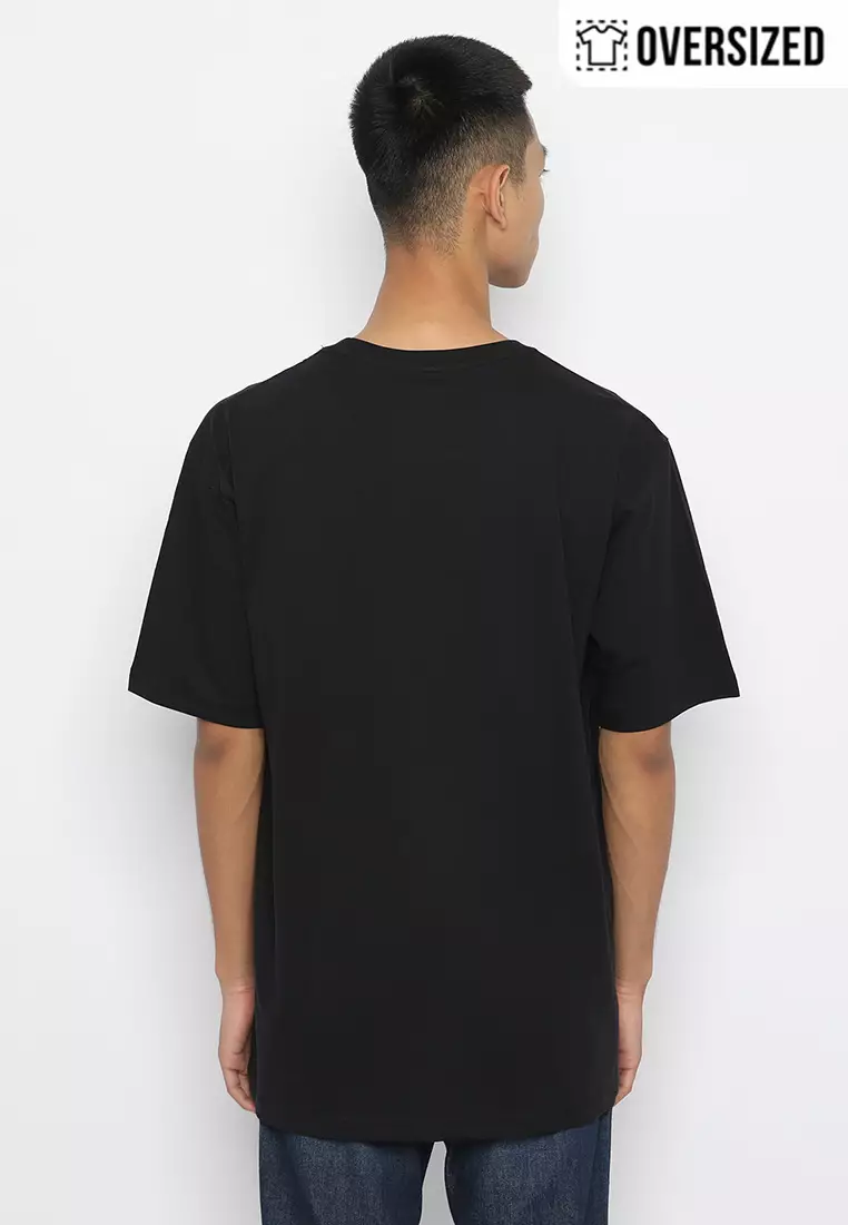 POLICE T-Shirt Cotton Combed Oversized Pria 2079180211