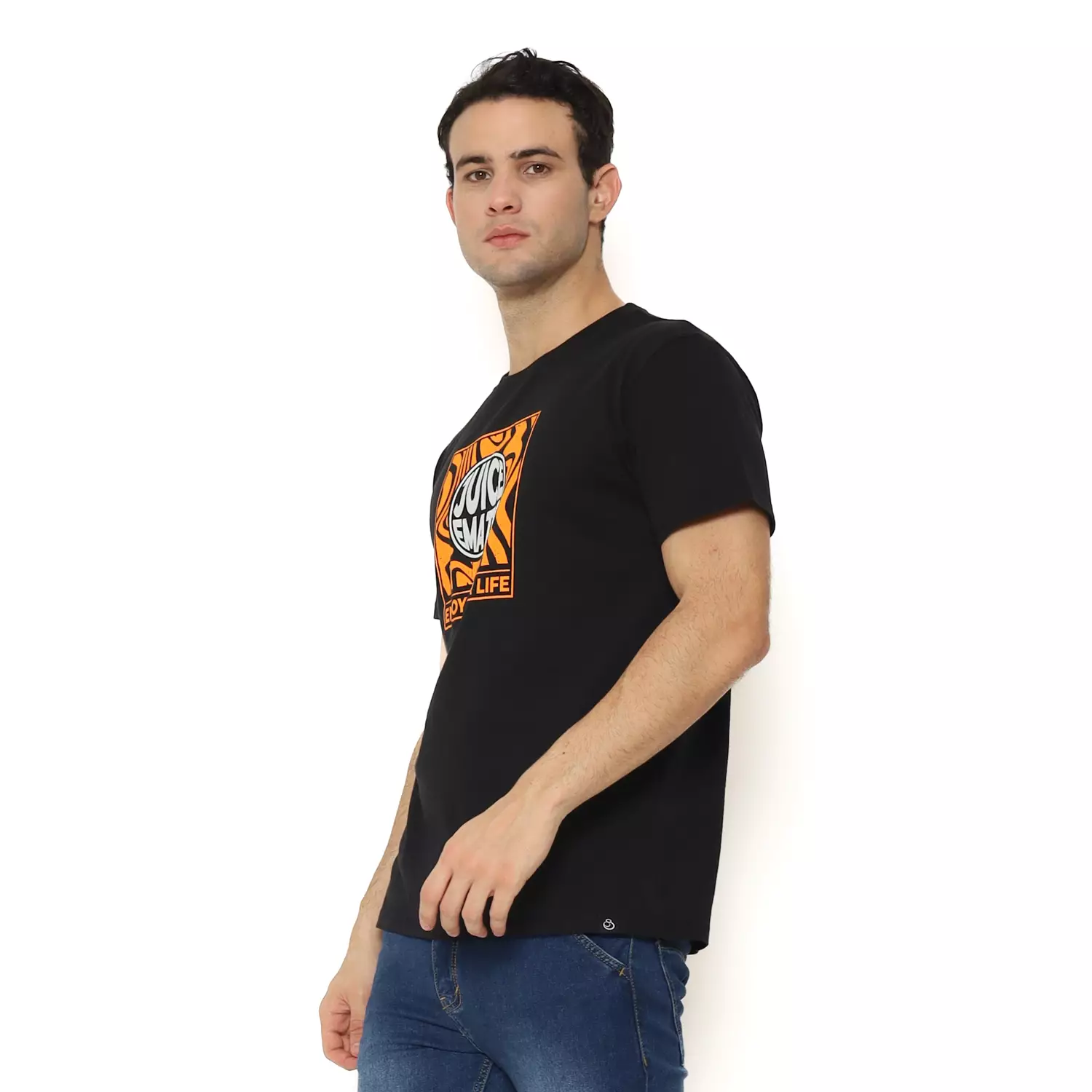 Juice Ematic Kaos Lengan Pendek Pria Distort Men Tee Planet Surf