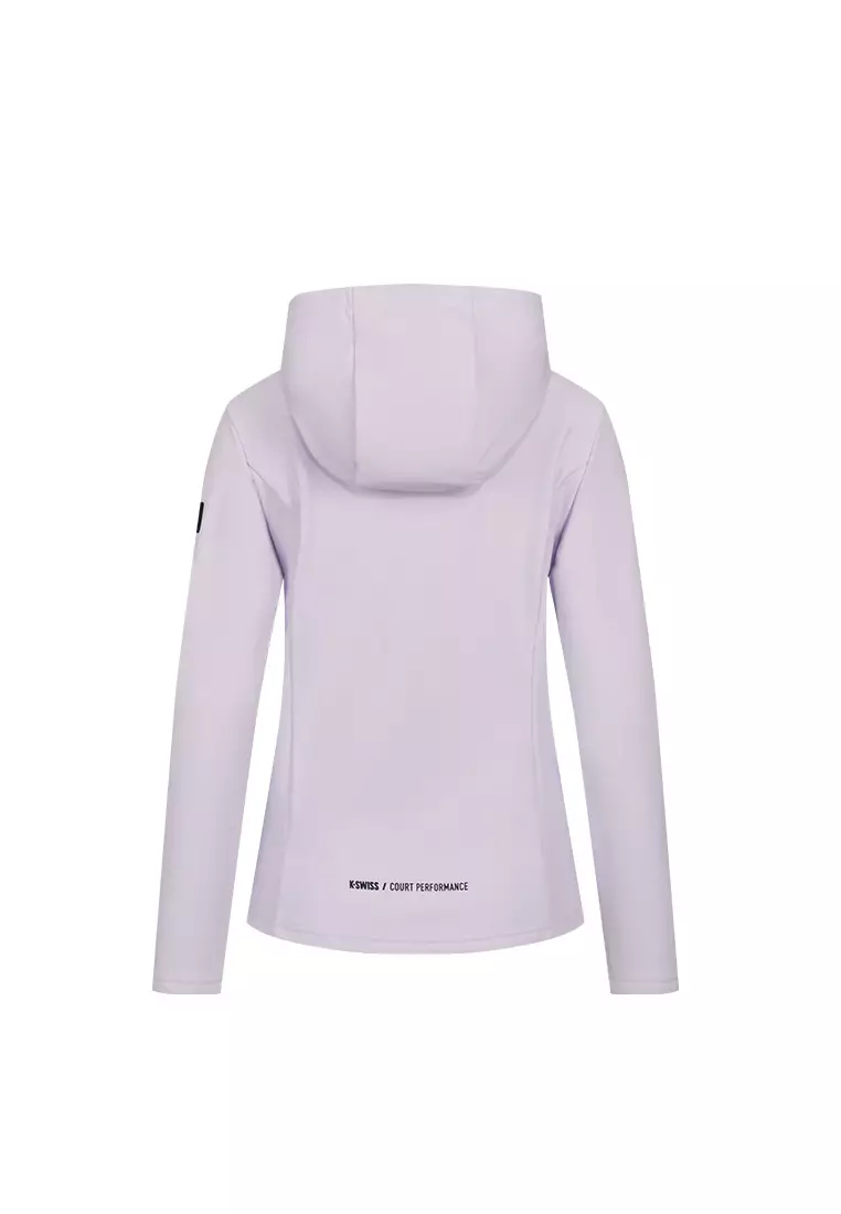 女裝 K-SWISS LOGO 連帽外套