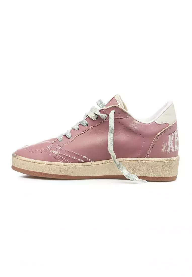 Golden goose pink star cheap sneakers