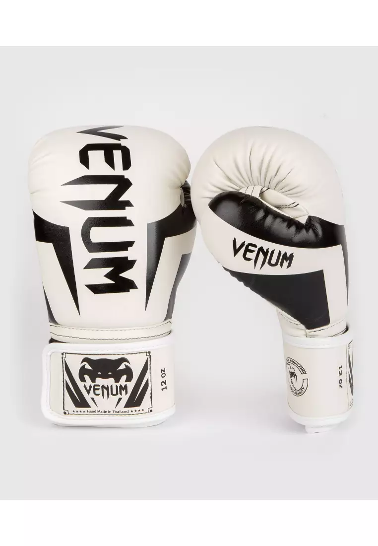 Venum Venum Elite Boxing Gloves White/Black 2026 | Buy Venum Online ...