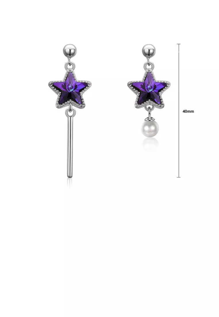 Buy Glamorousky 925 Sterling Silver Fashion Elegant Star