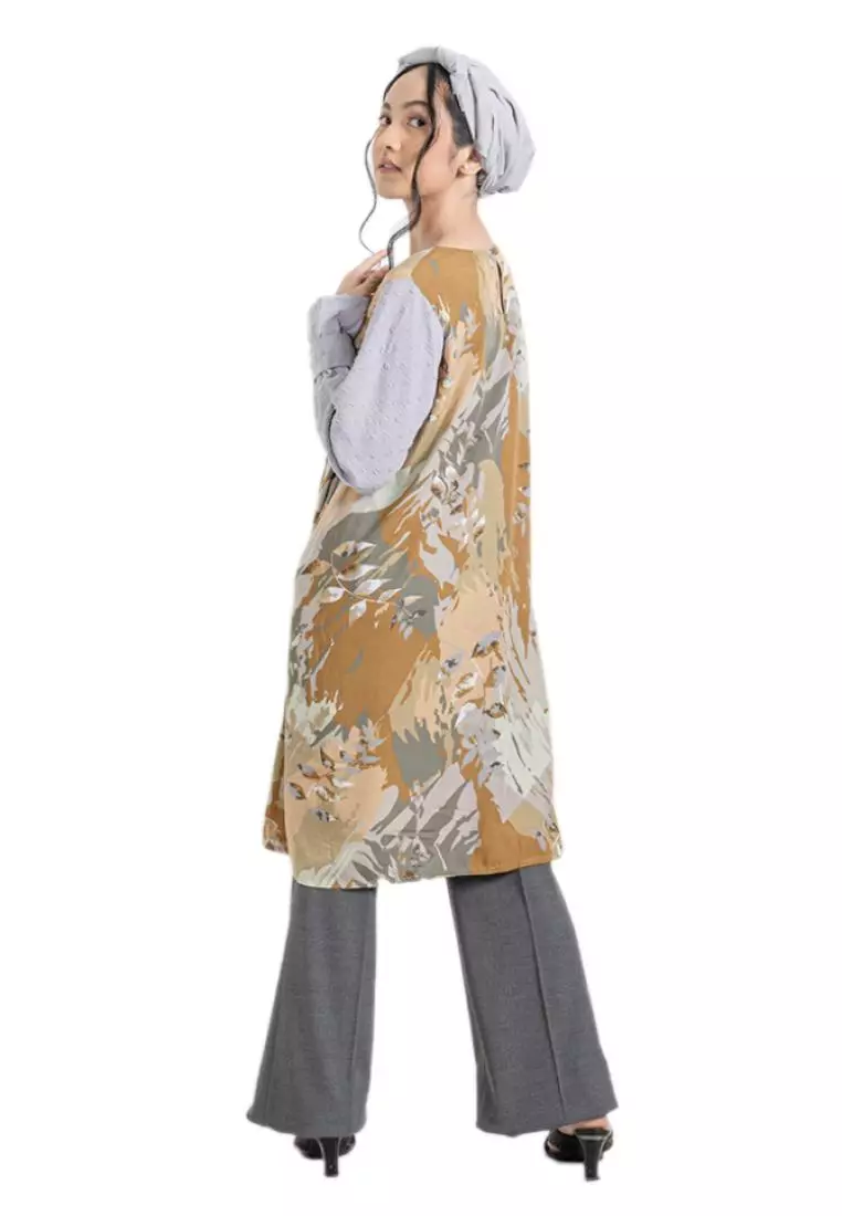 Tunik Batik Wanita - Bhatara Batik Fania - Atasan Batik Modern Lengan Panjang