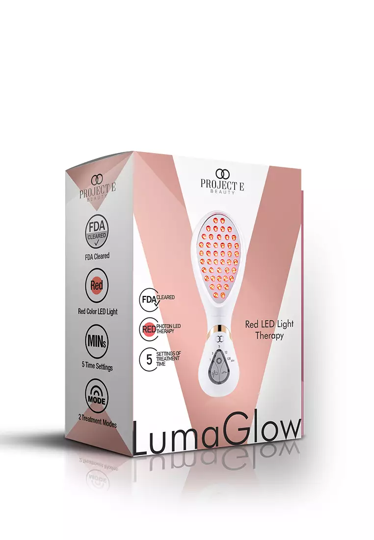 LumaGlow Red | LED Light Therapy Wand