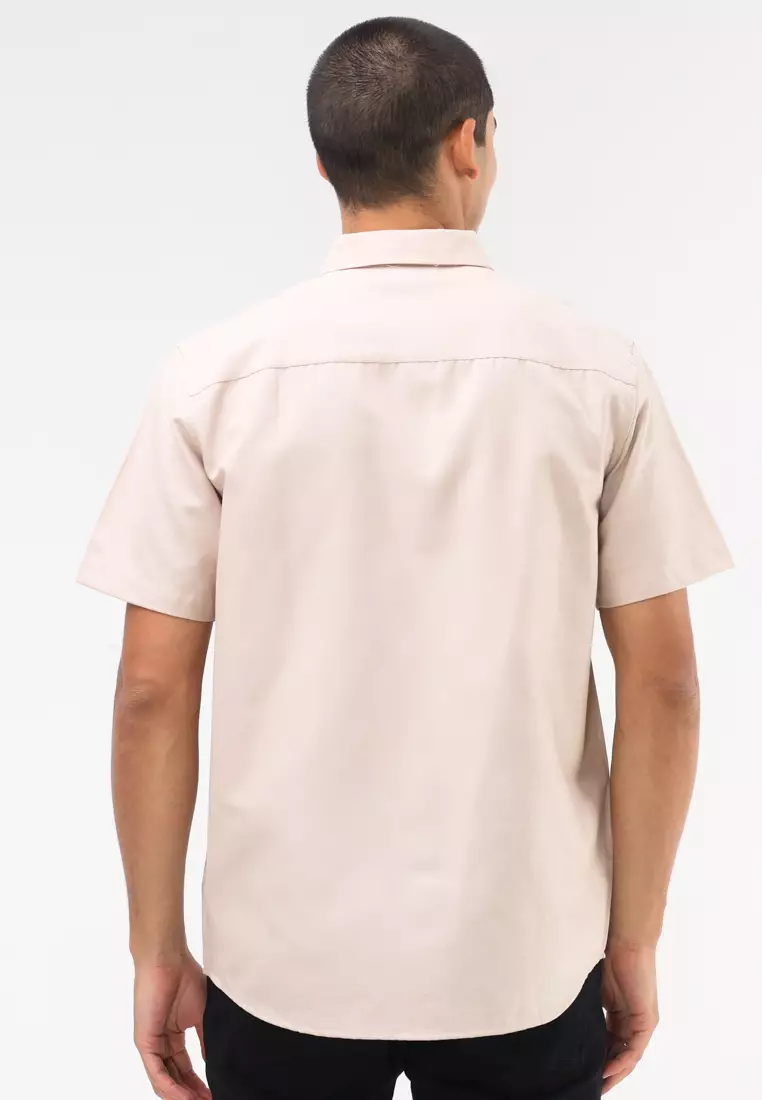 Woven Polo Short Sleeve