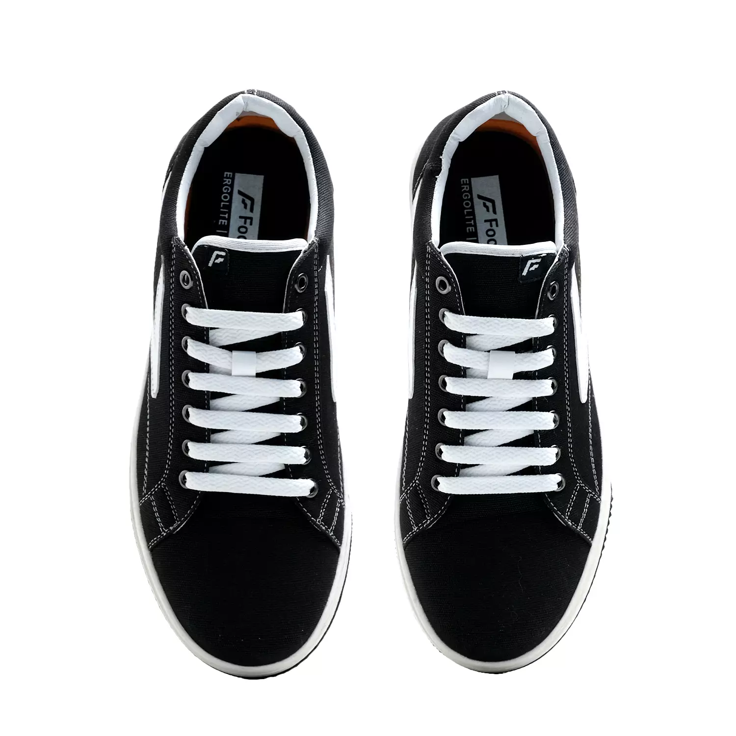 Footstep Footwear Sepatu Pria Sneakers Champ Classic Black White Original Shoes