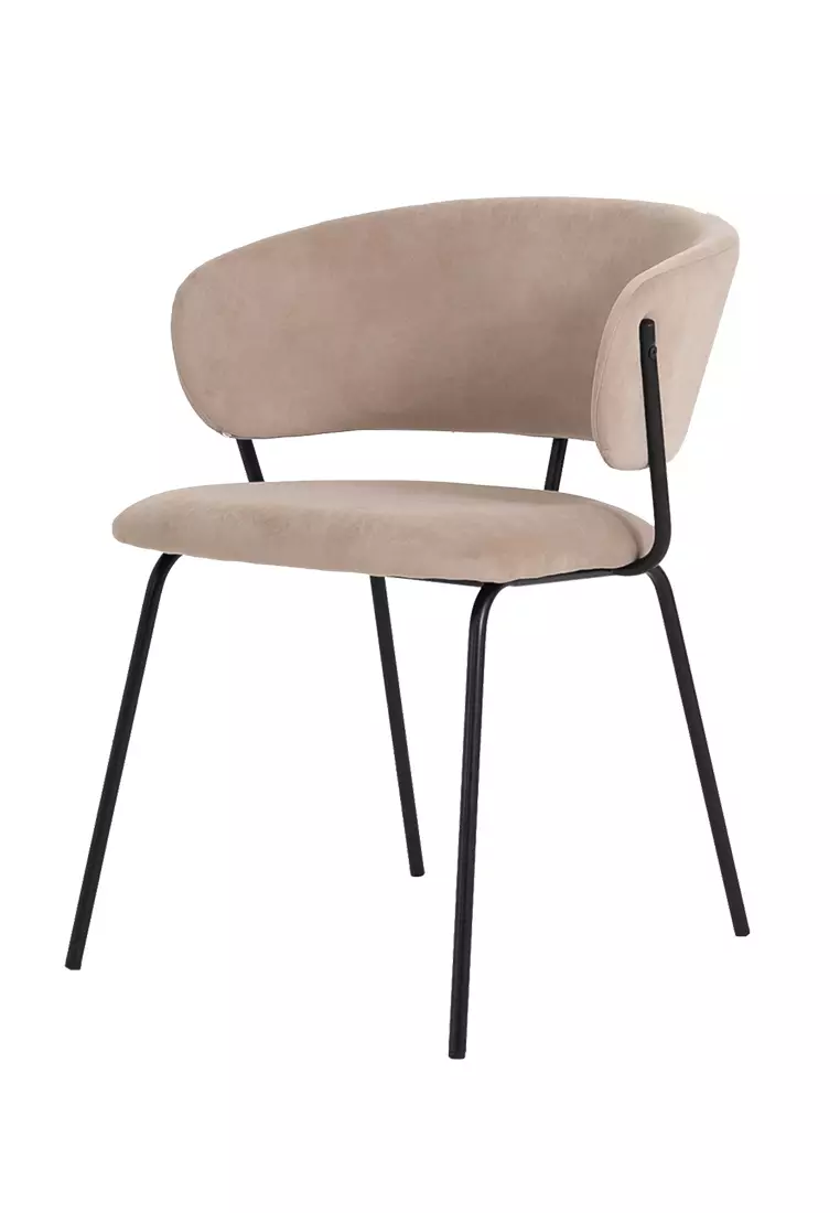 Buy Joy Design Studio Radley Dining Chair Upholstered in Soft Velvet