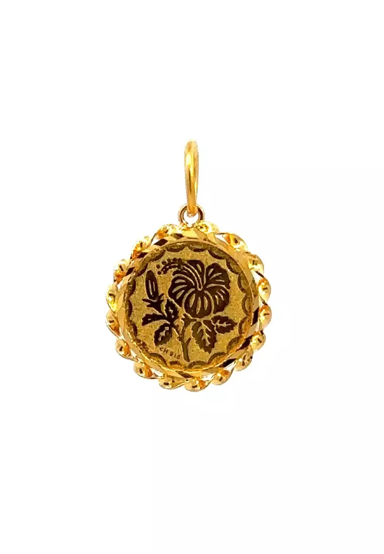 Gold clearance pendant coin