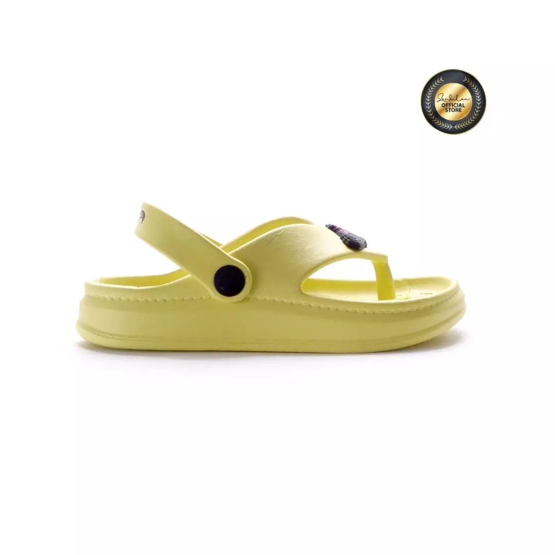 HOTWHEELS - SANDAL LAKI ANAK CH730175LK JAPIT TALI FULL KARET - HIJAU LEMON