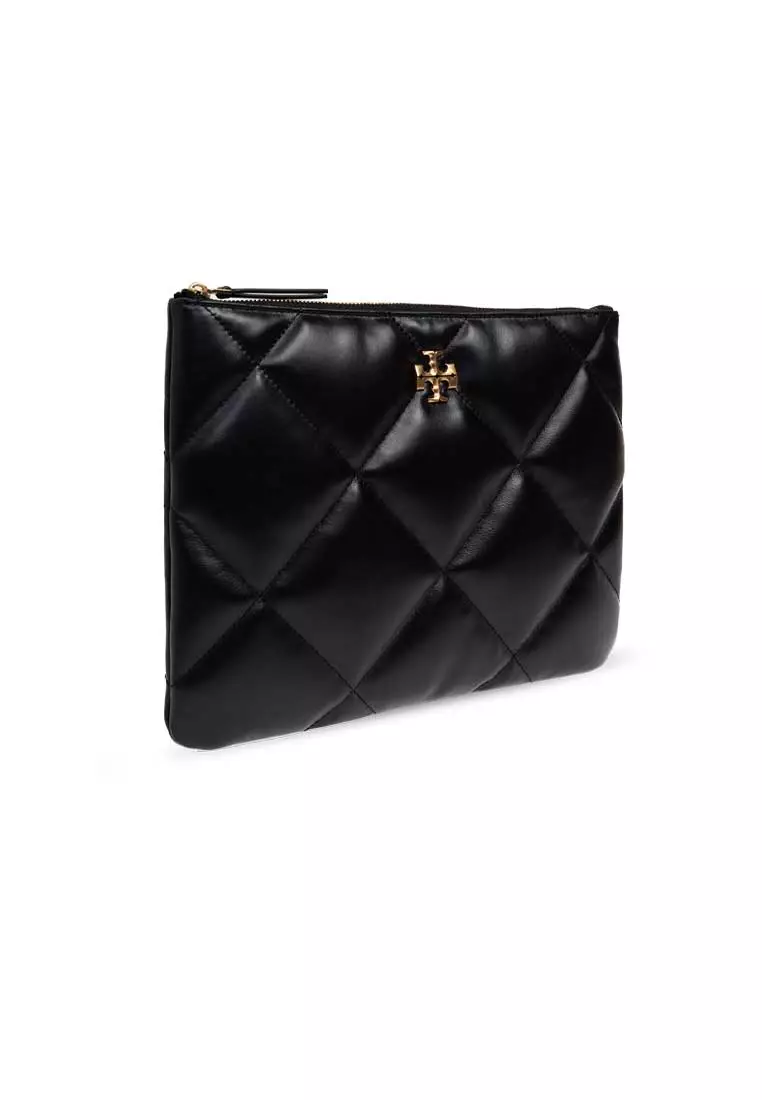 Kira Diamond Quilt Pouch Black 162144