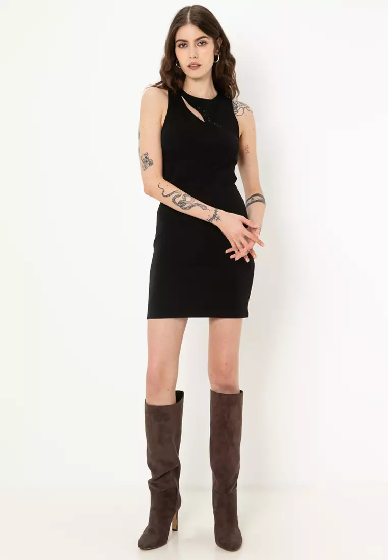 Armani Exchange Jersey Sheath Dress 2026 | Buy Armani Exchange Online |  ZALORA Hong Kong