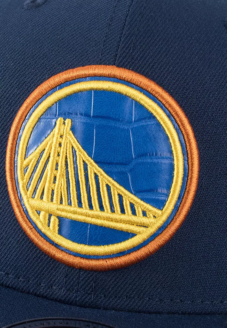 Skin Golden State Warriors Mens Flat Snap Back Cap