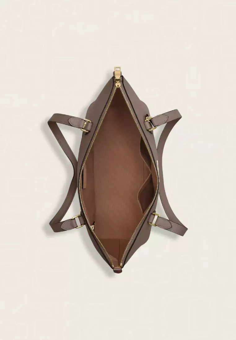 Coach Gallery Tote Bag Dark Stone