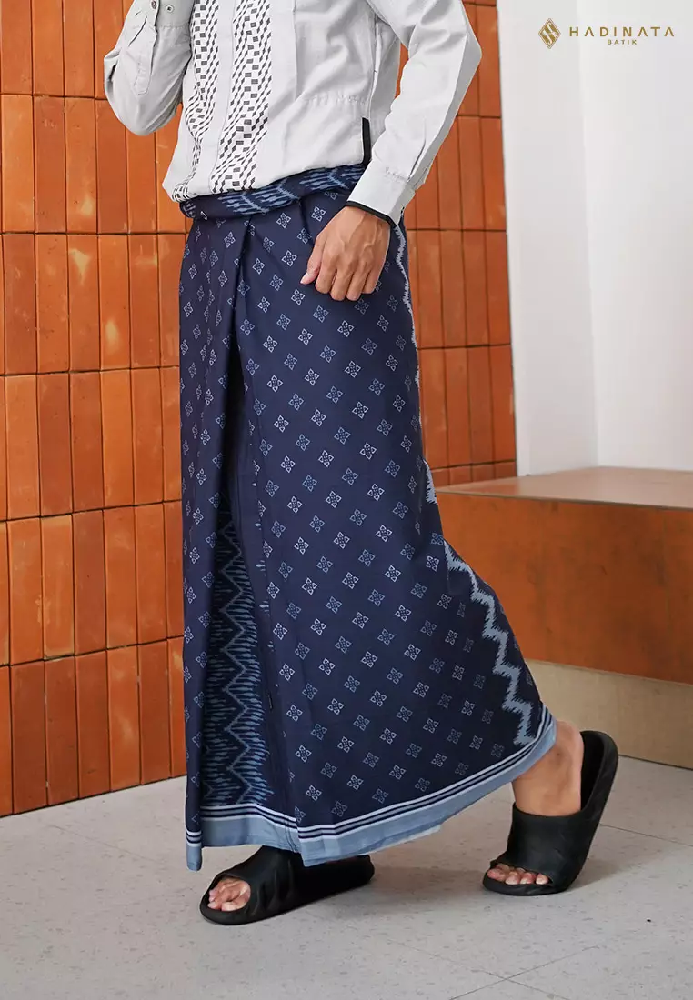 Hadinata Batik Sarung Ayoeb Navy