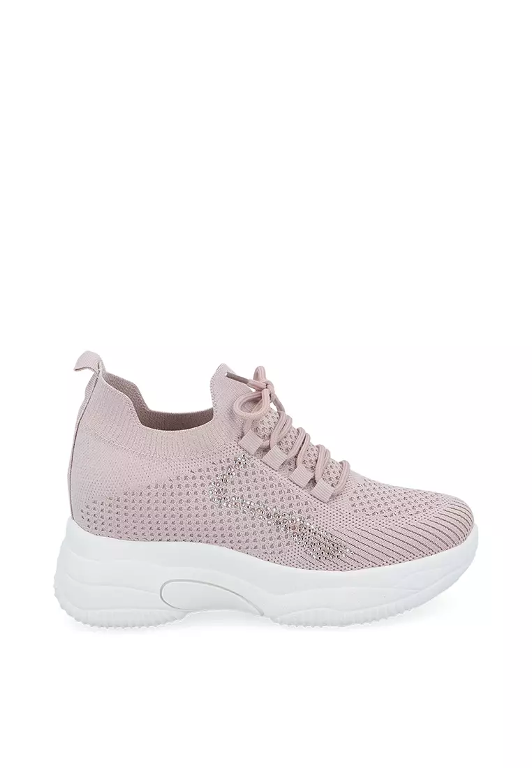 Discount on Carlo Rino  shoes - SKU: Peach Walking With Purpose Sneakers