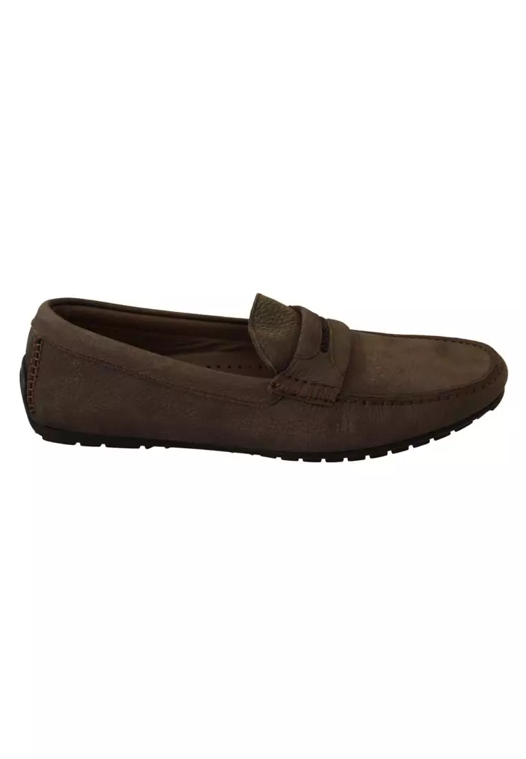 Discount on Dolce & Gabbana  shoes - SKU: Dolce & Gabbana Gorgeous  Leather Flat Slip On Mocassin Shoes