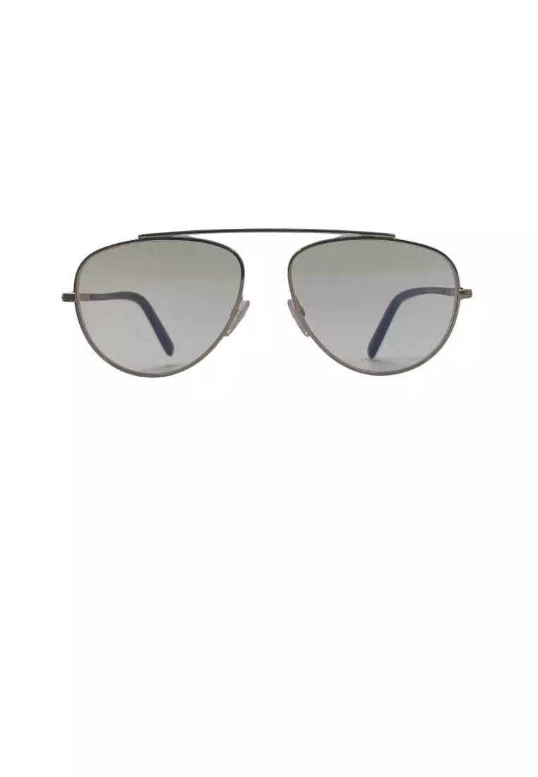 Tom Ford Men s Gold Metal Pilot Eyeglasses FT5622B02857