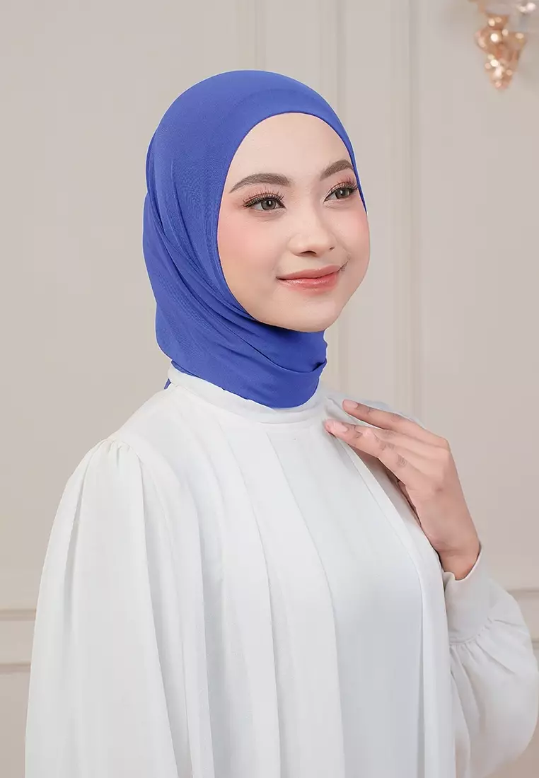 HIJAB INSTAN QIARA - ROYAL BLUE