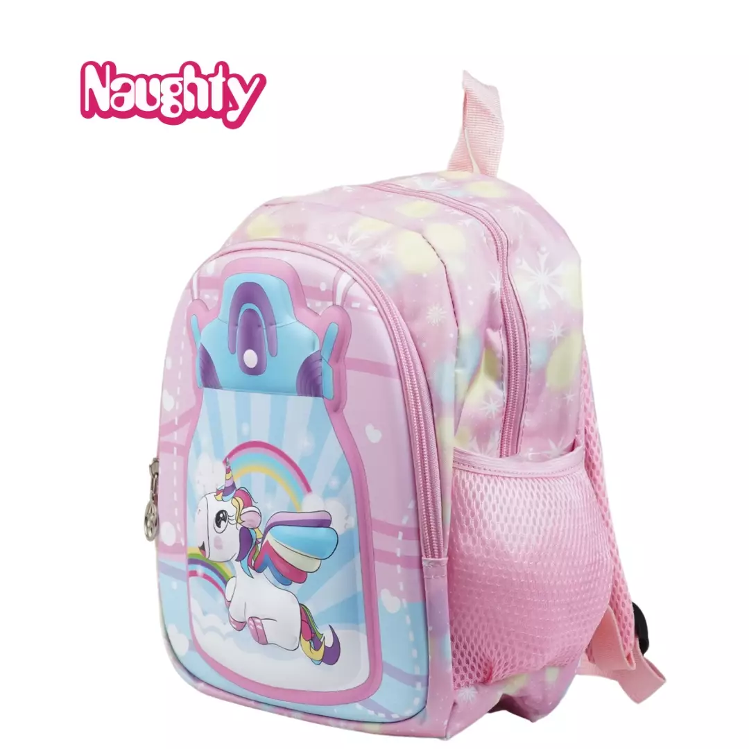 Tas Ransel Anak Perempuan Sekolah Tk Paud Backpack Unicorn G643 2412002 Naughty Accessories