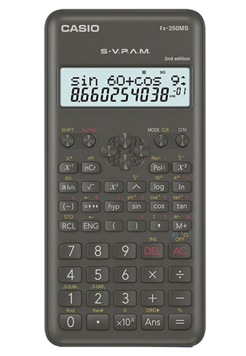 CASIO Casio Scientific Calculator FX-350MS 2nd Edition | ZALORA Philippines