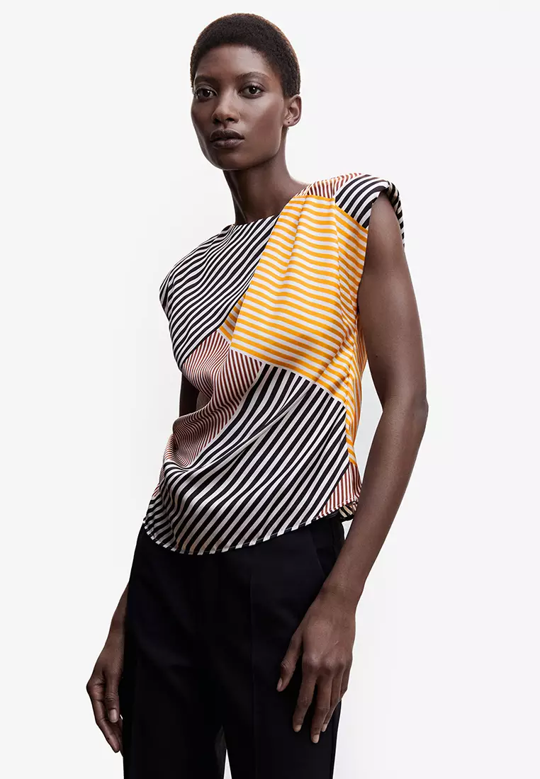 Shoulder pads sale blouse