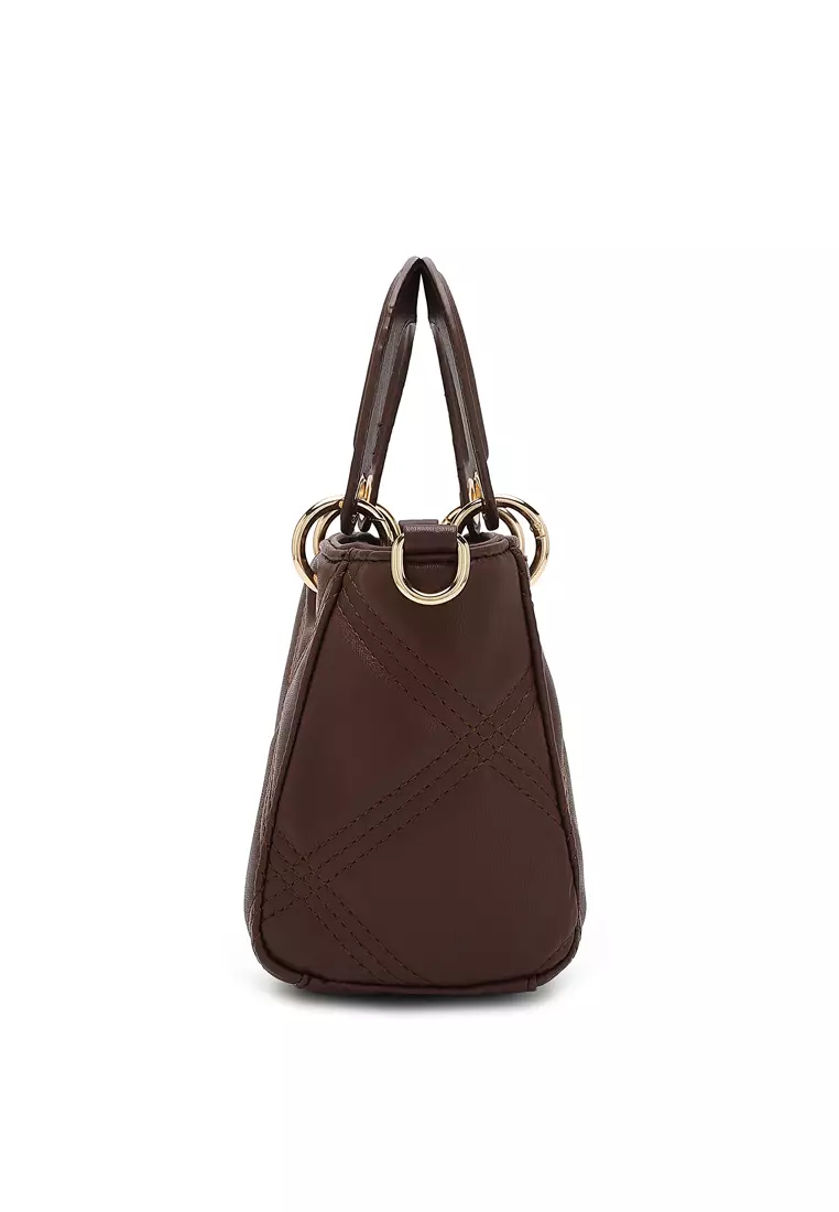 Sara Acorn - Leather Top Handle Bag