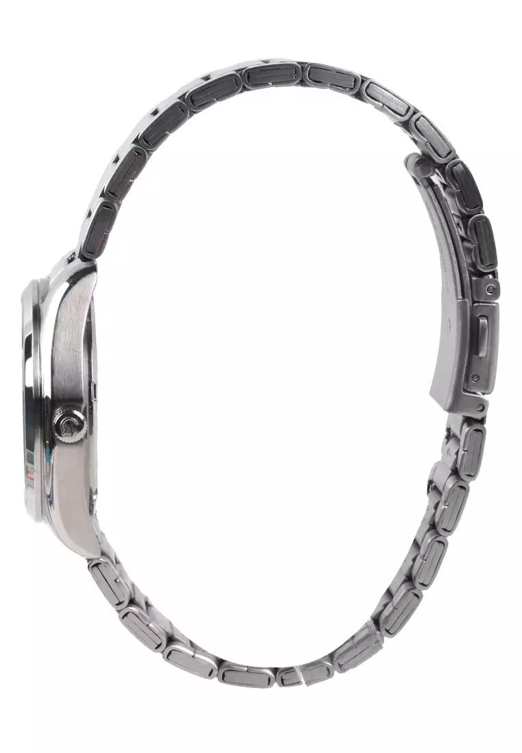 Alexandre Christie - Jam Tangan Wanita - Silver Blue - Stainless Steel - 8648 LDBSSBU