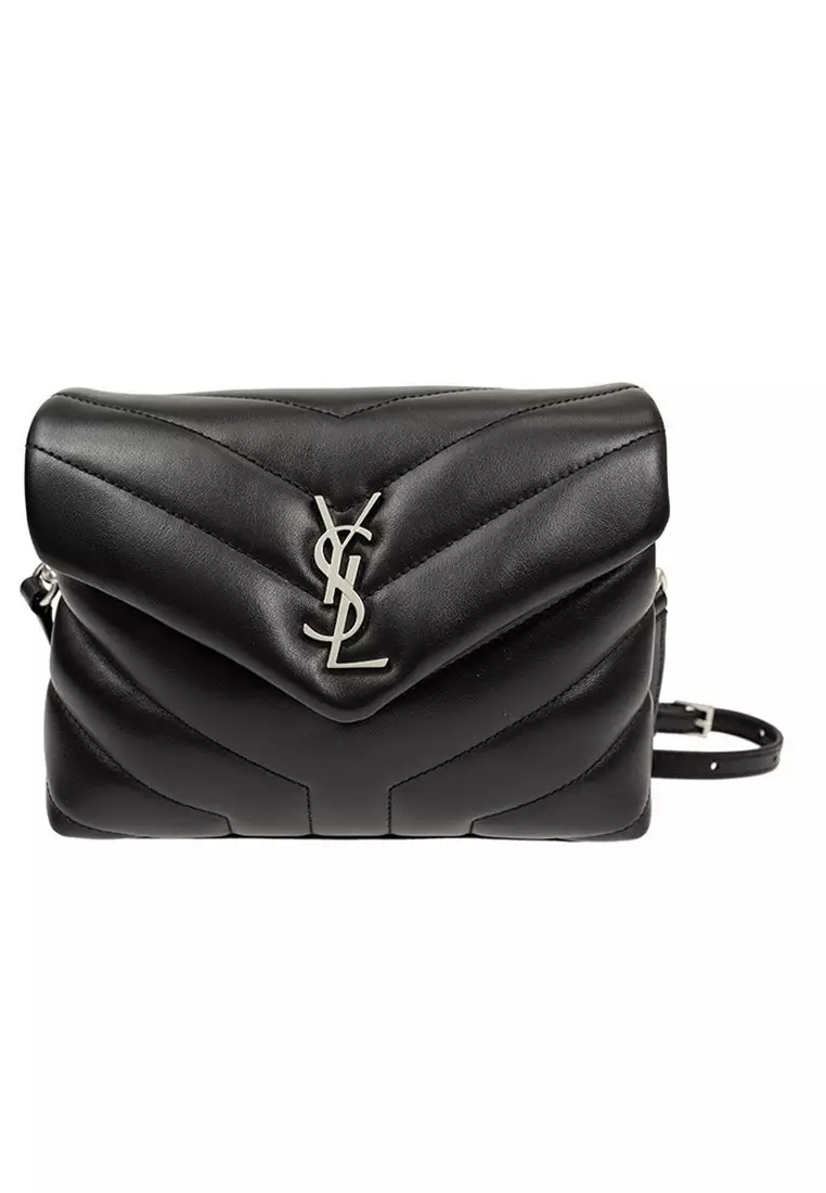 Saint laurent loulou toy hotsell bag in matelassé y leather