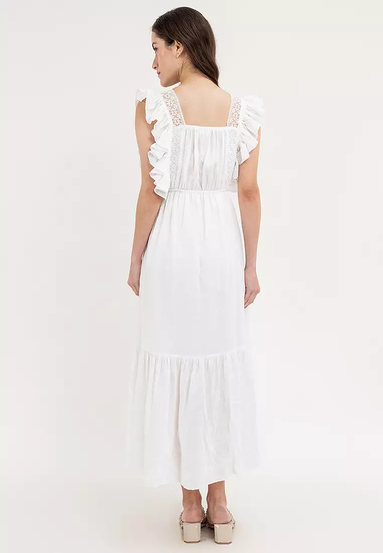 Carmela Square Neck Maxidress