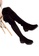 Twenty Eight Shoes black Low Heel Over Knee Boot VB7958 A27C8SH733C8B9GS_5