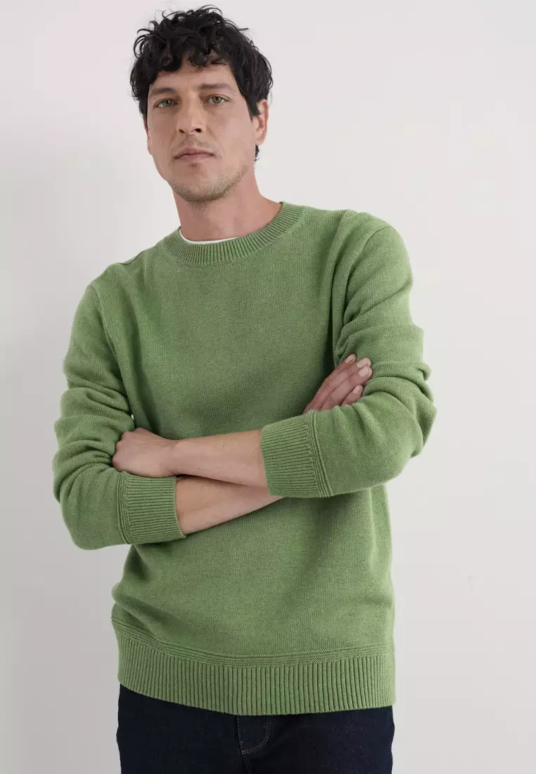 Seasalt Cornwall Green Moorstone Jumper
