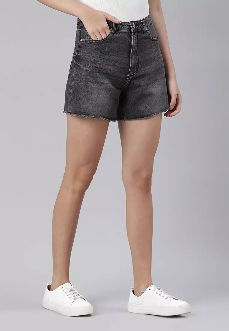 Light grey 2024 jean shorts