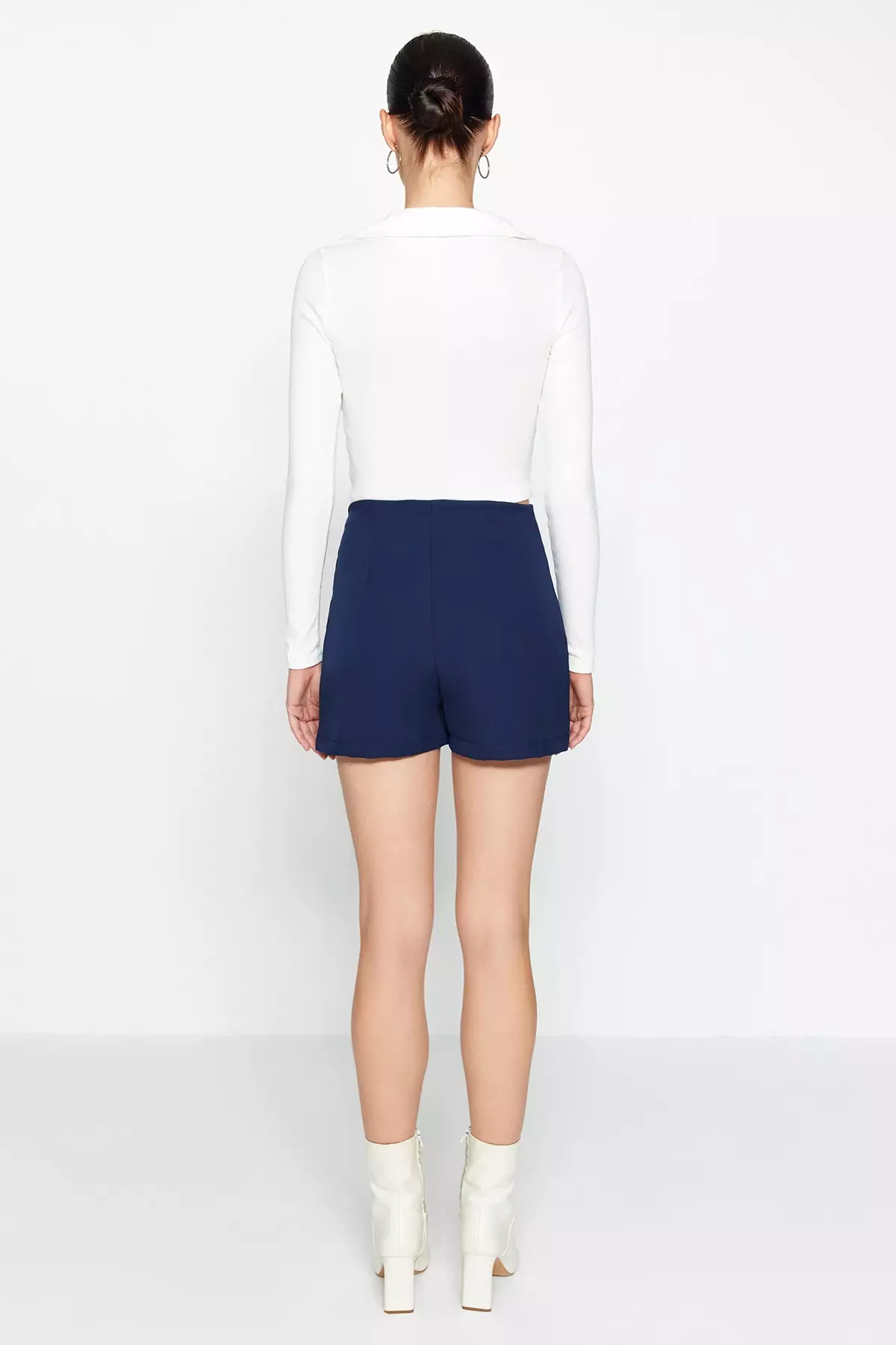 Lace Up Skort