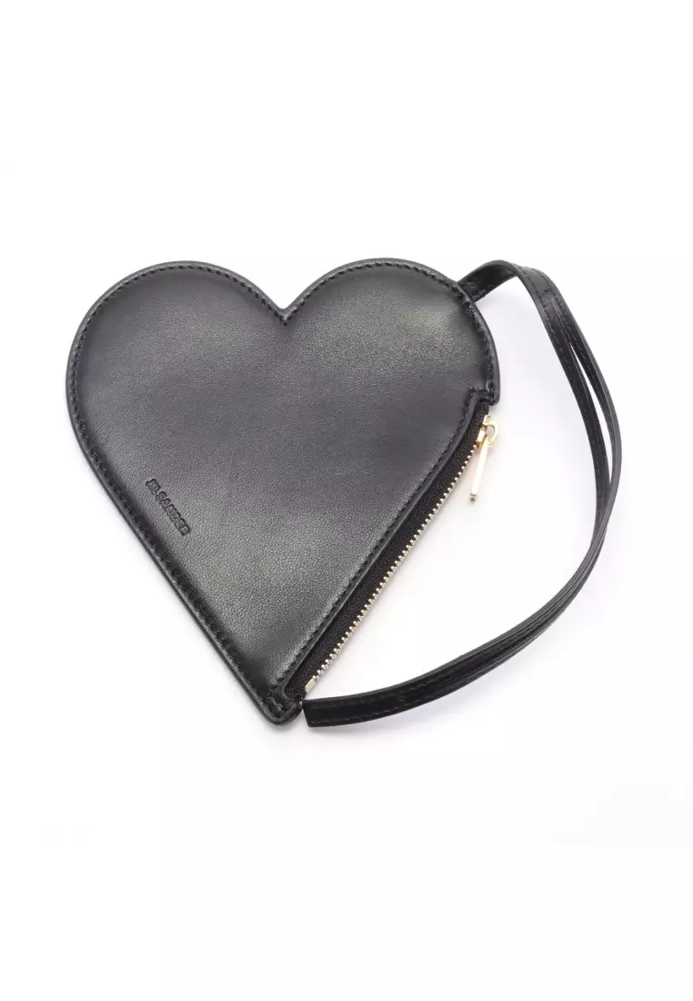 Jil Sander Heart-Shaped Coin Pouch
