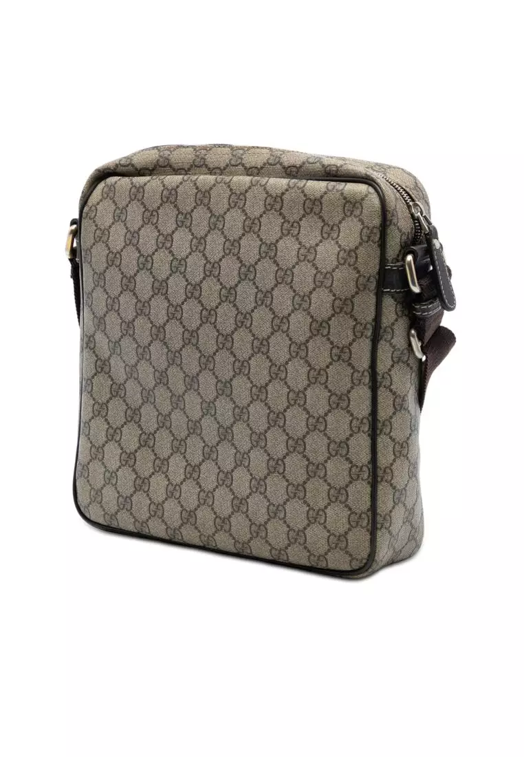 Pre-Loved Gucci Gg Supreme Crossbody