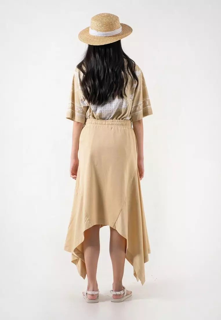 3Second x Danjyo Hiyoji Lagoon Skirt Cream 150323