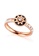 Air Jewellery gold Luxurious Eight-Pointed Star Ring In Rose Gold 0B384ACC88863BGS_1