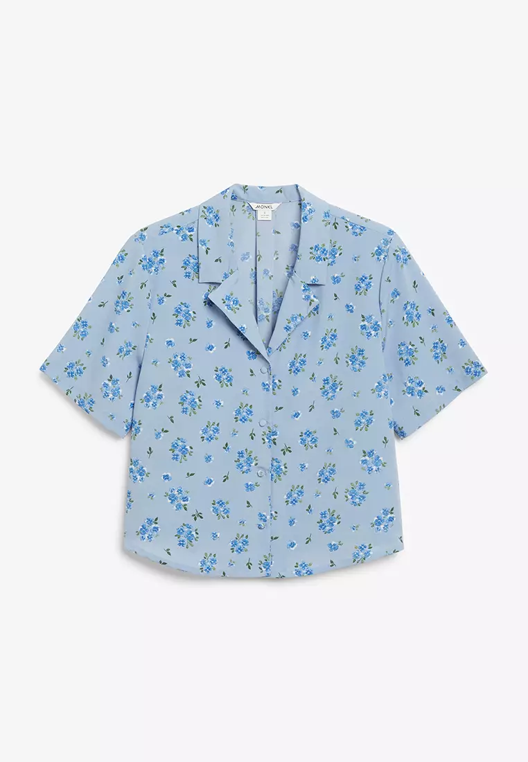 Buy Monki Button-Up Blouse Online | ZALORA Malaysia