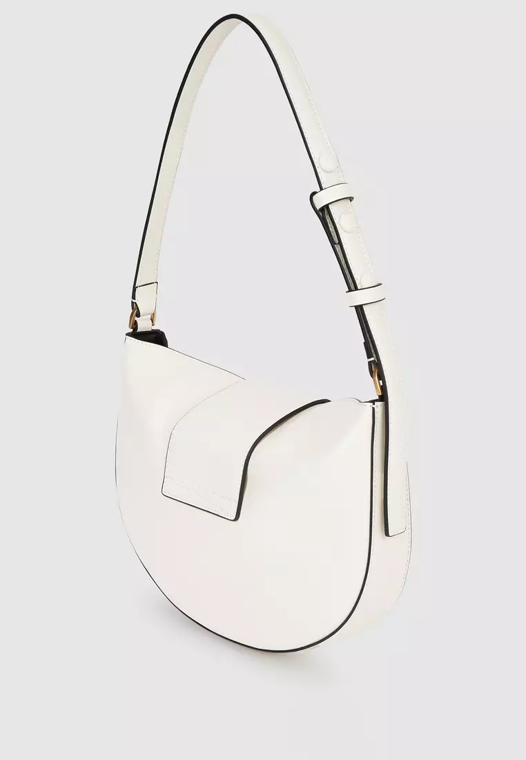 K/Signature Halfmoon Shoulder Bag