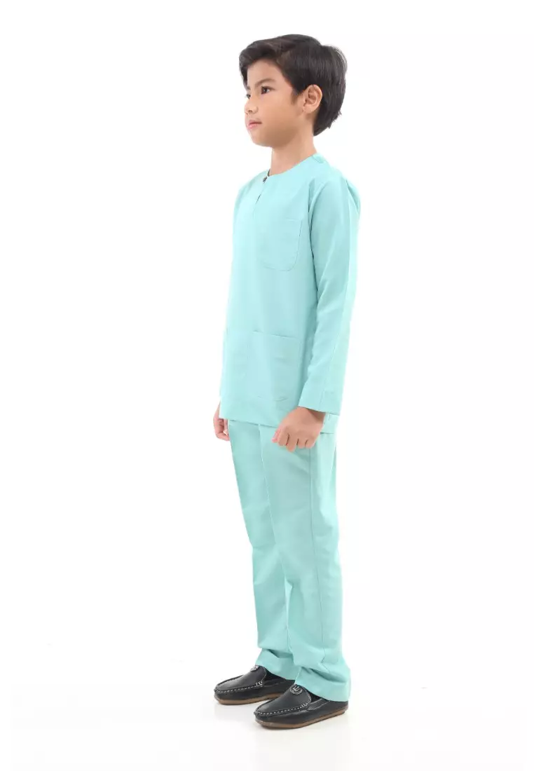 Baju Melayu Moden Teluk Belanga For Kids