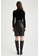 DeFacto black Slit-Front Mini Skirt 22A30AA77E7F7CGS_4
