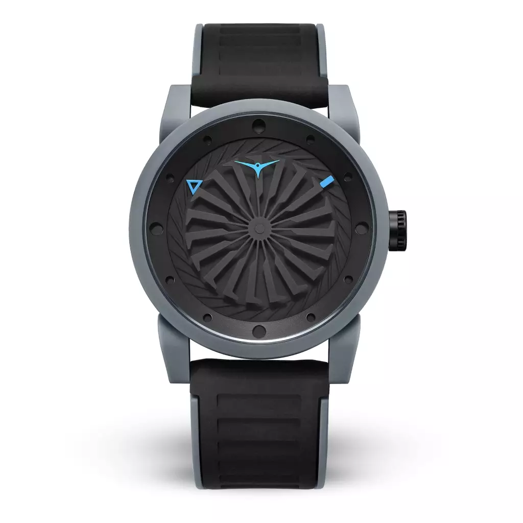 Jam Tangan Pria Automatic Zinvo Airblade Slate Grey Dial