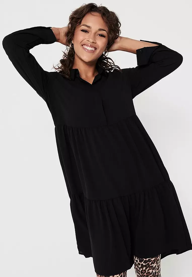 Long Sleeves Shirt Dress