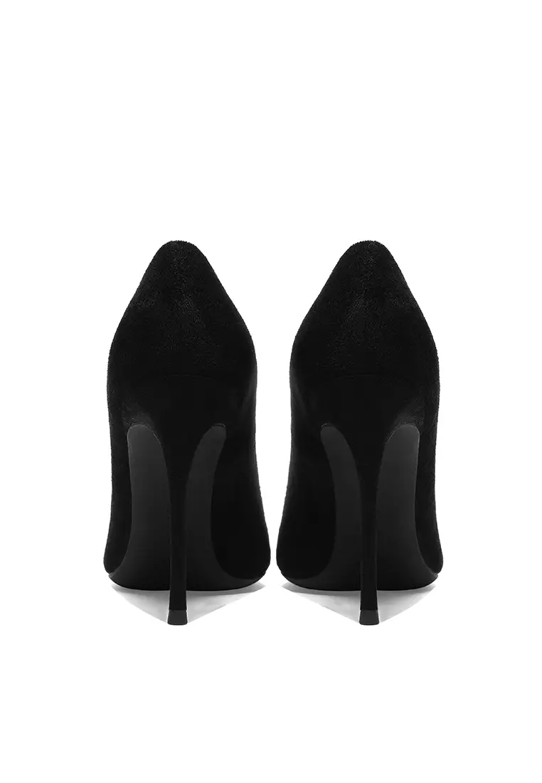 10CM Uniform Pointed High Heel Shoes HZL212