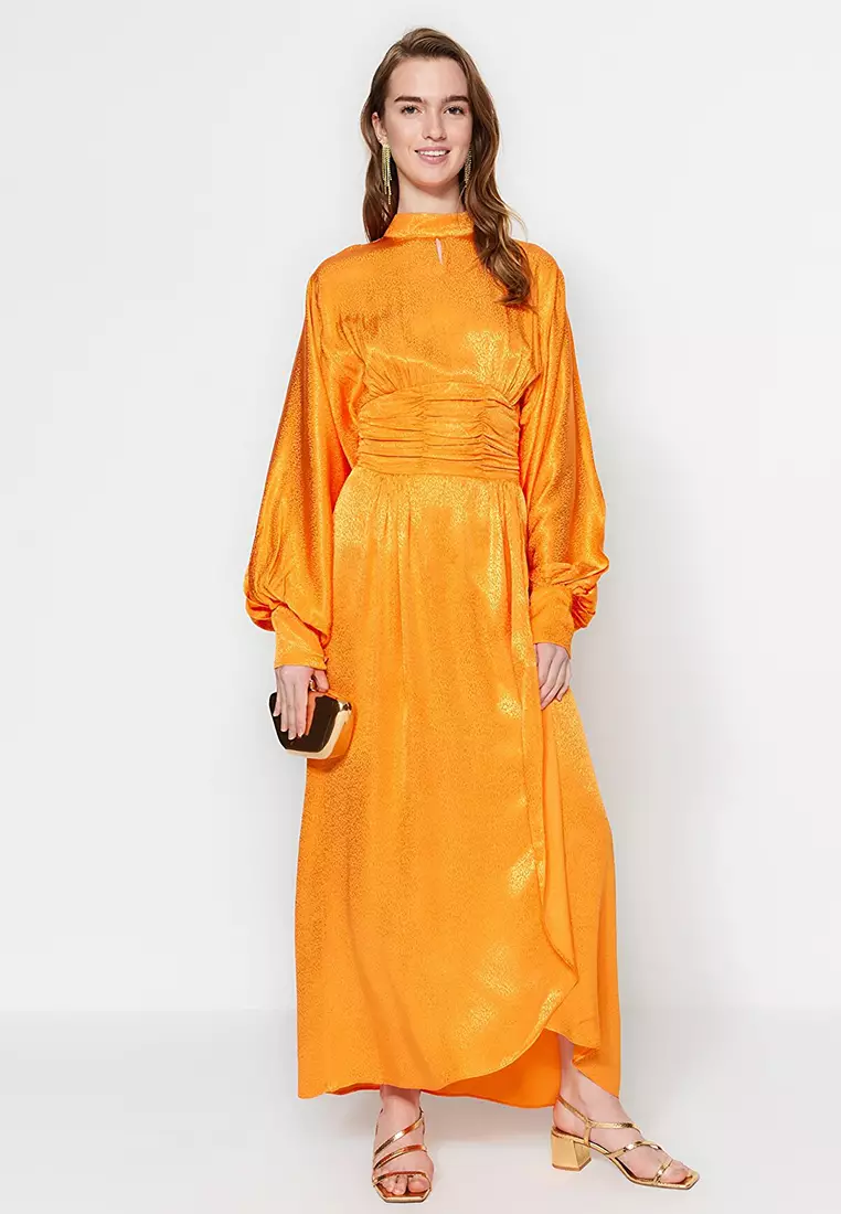 Buy Trendyol MODEST Balloon Sleeves Dress 2025 Online ZALORA