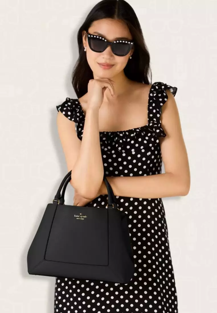 Kate Spade Lena Satchel Black