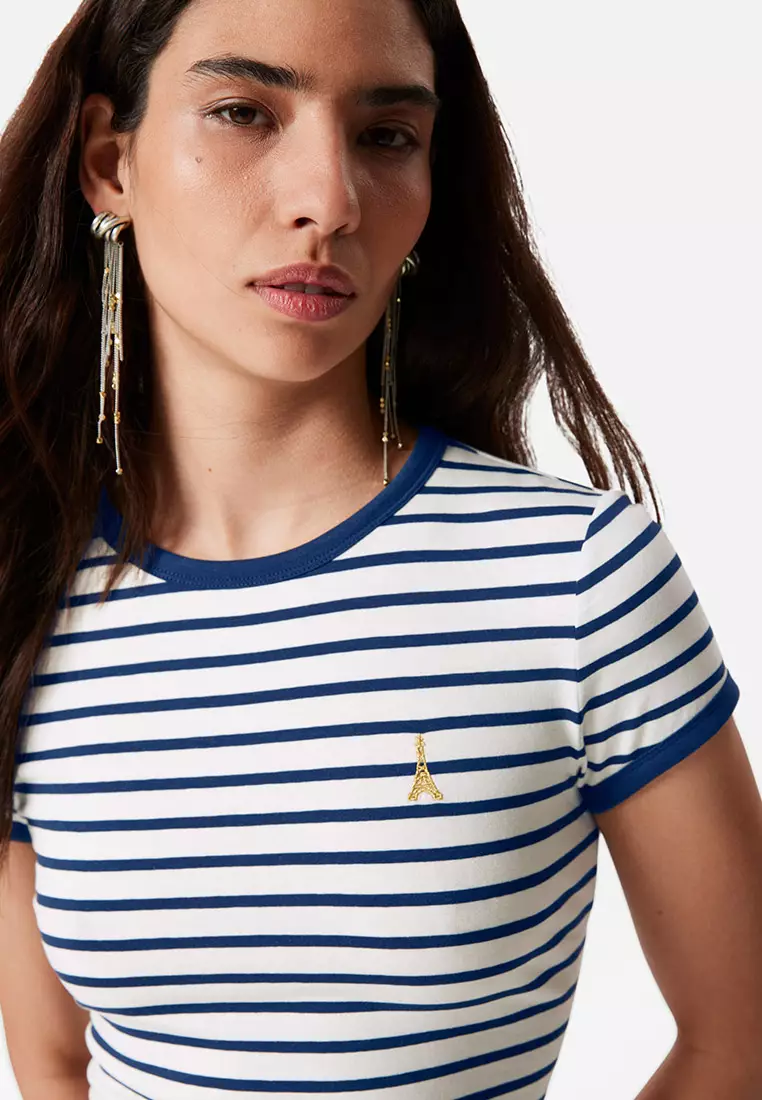 Cap-Sleeve T-Shirt